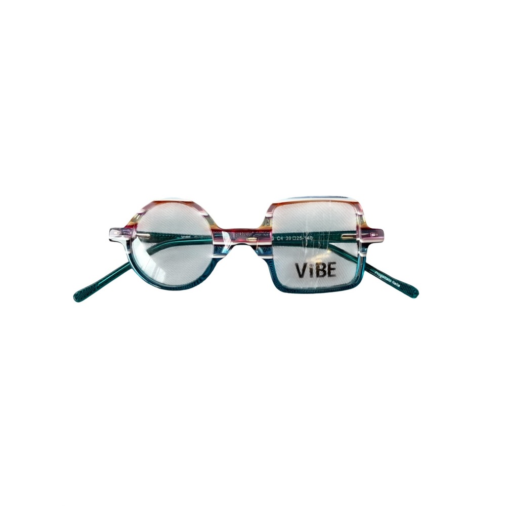 VIBE Eyewear MSG C4 Women OS Multicolor Asymmetrical Round Square Glasses Frames